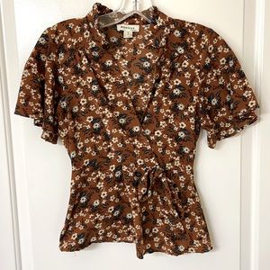 Women’s floral blouse
